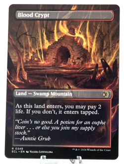 MTG Lorwyn Eclipsed, Blood Crypt (Borderless) - NM 0349 - Image 2