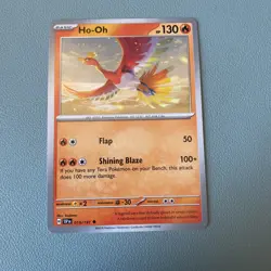 Ho-Oh - Pokemon TCG 019/191 Sv08: Surging Sparks Regular Uncommon Card NM - Image 1