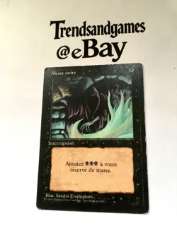 MESSE NOIRE - DARK RITUAL - 3eme Bords Noirs - MAGIC THE GATHERING - MTG EXC Fbb - Image 3