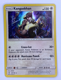 Kangaskhan 99/149 - Holo - Pokemon Card- Sun & Moon - English - NM - Image 1