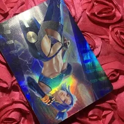 NEON VALORANT OOTD Teaser ACG Anime Goddess WAIFU HOLO Card Hot 2 - Image 3