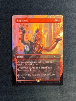 Big Score Foil R 7096 Fallout Secret Lair SLD MTG NM - Image 1