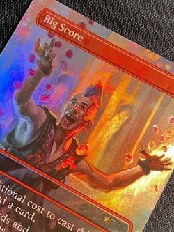 Big Score Foil R 7096 Fallout Secret Lair SLD MTG NM - Image 4