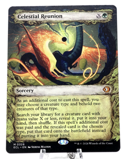 MTG Celestial Reunion (Showcase) 0326 Lorwyn Eclipsed Regular Mythic - Image 1