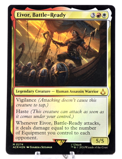 MTG: Universes Beyond: Assassin's Creed Eivor, Battle-Ready Foil NM - Image 1