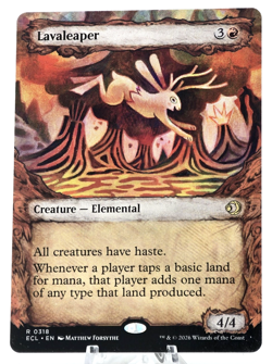 MTG Lorwyn Eclipsed, Lavaleaper (Borderless) - NM 0318 - Image 1