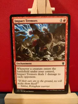 Impact Tremors - Dragons of Tarkir - Common - LP/NM - MTG - Image 1