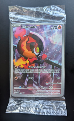Pokemon Card Charcadet 022 MEP Pokemon Center Promo Stamp PC FA 2025 - Image 1