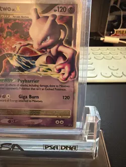 Mewtwo LV.X DP28 Diamond and Pearl Promos Pokemon 2008 Holo - Image 3