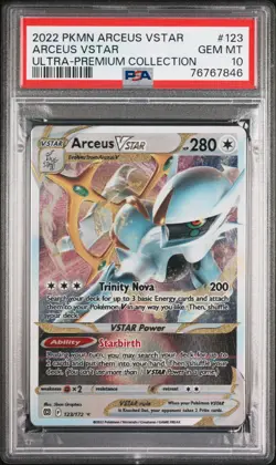 2022 POKEMON ARCEUS VSTAR ULTRA-PREMIUM COLLECTION #123 PSA 10 - Image 1