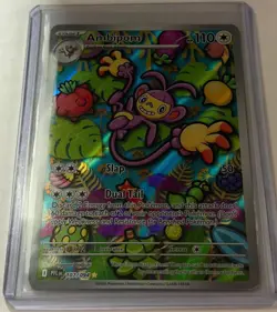 Ambipom 107/094 Illustration Rare Phantasmal Flames Pokemon Near Mint - Image 1