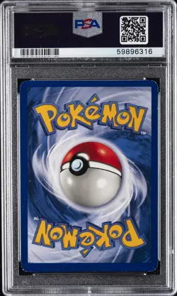 1999 POKEMON FOSSIL #34 GOLBAT PSA 8 - Image 2