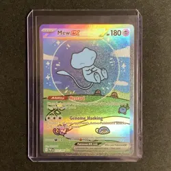 Pokemon TCG Mew ex 232/091 SV: Paldean Fates Bubble Mew - Image 1