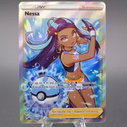 Nessa TG27/TG30 Ultra Rare SWSH11: Lost Origin Trainer Gallery Pokemon TCG NM - Image 1