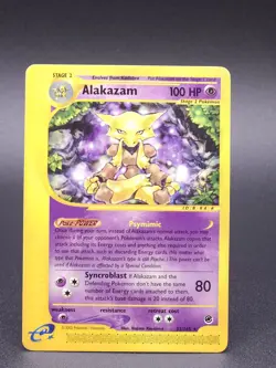Alakazam 33/165 Rare Expedition E-Reader Regular Non Holo Pokemon Lightly Played - Image 1