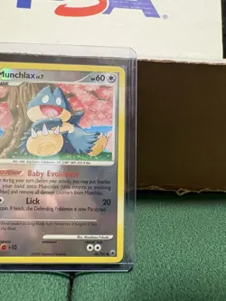 Pokemon TCG: Munchlax #68/100 D&P Majestic Dawn, Reverse Holo Foil Rare MP+ - Image 4