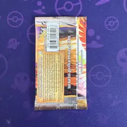 Pokemon HeartGold SoulSilver Booster Pack – Ho-Oh Art – Sealed 2010 HGSS 18.68g - Image 2