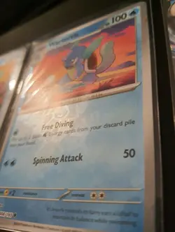 Squirtle Wartortle Blastoise Ex 007 008 009/165 Reverse Holo 151 Pokemon NM - Image 3