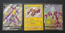 Pokemon TCG | Toxtricity SV042 & V SV112/SV122 & VMAX SV113/SV122 Shining Fates - Image 1