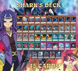 Yugioh ZeXal Complete Shark Deck! Shark Lancer + Silent Honor AR **HOT** + Bonus - Image 1