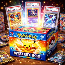 PSA CGC Graded Pokemon Card Mystery Slab Bag 8 And Better - Image 1