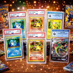 PSA CGC Graded Pokemon Card Mystery Slab Bag 8 And Better - Image 2