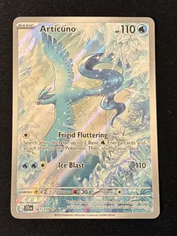 Pokemon TCG Articuno Card Journey Together 161/159 Special Illustration Rare NM - Image 1