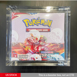 Pokemon Booster Box Acrylic Case Magnetic⚡🧲✨ Pokemon Card Protective Display ! - Image 2