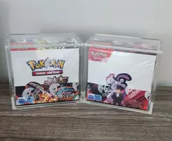 Pokemon Booster Box Acrylic Case Magnetic⚡🧲✨ Pokemon Card Protective Display ! - Image 3