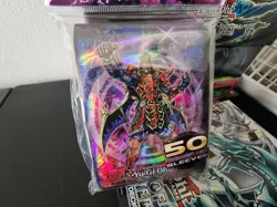 Yu-Gi-Oh Legendary Six Samurai Japanese Size Card Sleeves 50 Ct Sealed Pack - Image 2