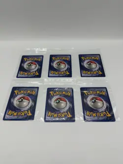 6 Vintage 1st Edition Jungle Pokemon Card Lot non holo - Image 2