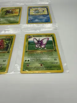 6 Vintage 1st Edition Jungle Pokemon Card Lot non holo - Image 5