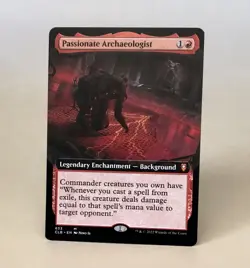 MTG Passionate Archaeologist - Extended Art - CLB NM - Image 1