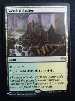 Wooded Bastion - 2XM - Mtg Card #3FQ - Image 1