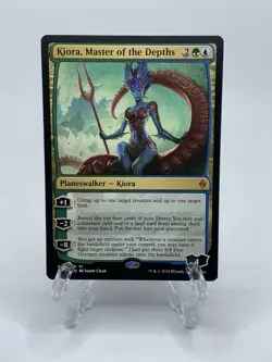 Kiora, Master of the Depths - Battle for Zendikar - MTG - Mythic - Magic - Image 1