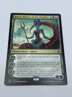 Kiora, Master of the Depths - Battle for Zendikar - MTG - Mythic - Magic - Image 2