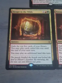 MTG X3 Escape to the Wilds Throne of Eldraine 189/269 X1 Foil Rare X2 Regular - Image 3