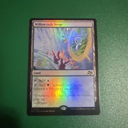Willowrush Verge - Foil Prerelease Cards (PRE) - Aetherdrift - MTG Rare English - Image 1