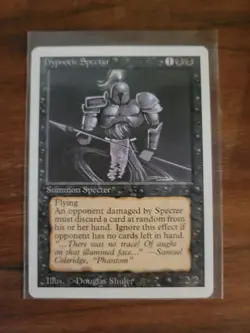 4x Hypnotic Specter MTG 3rd Edition Revised - Image 5