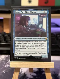 🎉 Missing Stamp - Irma, Part-time Mutant - Tmnt Mtg Error Misprint Magic - Image 1