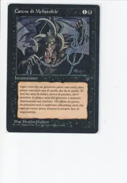 Chains of Mephistopheles - Italian Legends - Magic the Gathering - MTG - Image 1