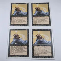 Drain Life Revised Edition Playset MTG Magic The Gathering - Image 1