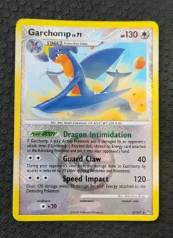 Pokemon TCG Garchomp Supreme Victors 5 Crosshatch Reverse Holo - NM/LP - Image 1