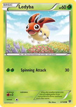 Ledyba 6/146 Common | XY | Pokemon Card - Image 1