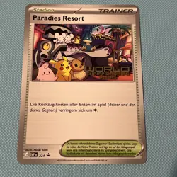 Paradise Resort 224 SVP Pokemon World Championships 2025 - German Promo Card - Image 1