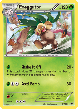Exeggutor 2/108 Uncommon | Roaring Skies | Pokemon Card - Image 1