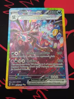 Pokemon TCG Hydreigon ex 240/191 - Surging Sparks Special Illustration Rare NM - Image 1