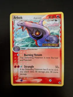 Arbok Reverse Holo Stamped ex Dragon Frontiers 13/101 Pokemon NM - Image 1