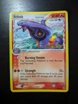Arbok Reverse Holo Stamped ex Dragon Frontiers 13/101 Pokemon NM - Image 3