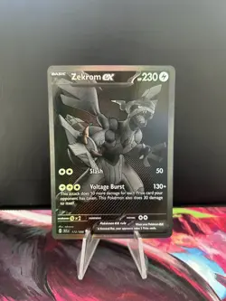 Pokemon Zekrom EX Black Bolt 172/086 Black White Rare Pack Fresh - Image 1